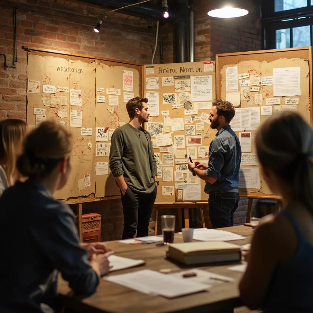 Brand storytelling workshop with narrative development