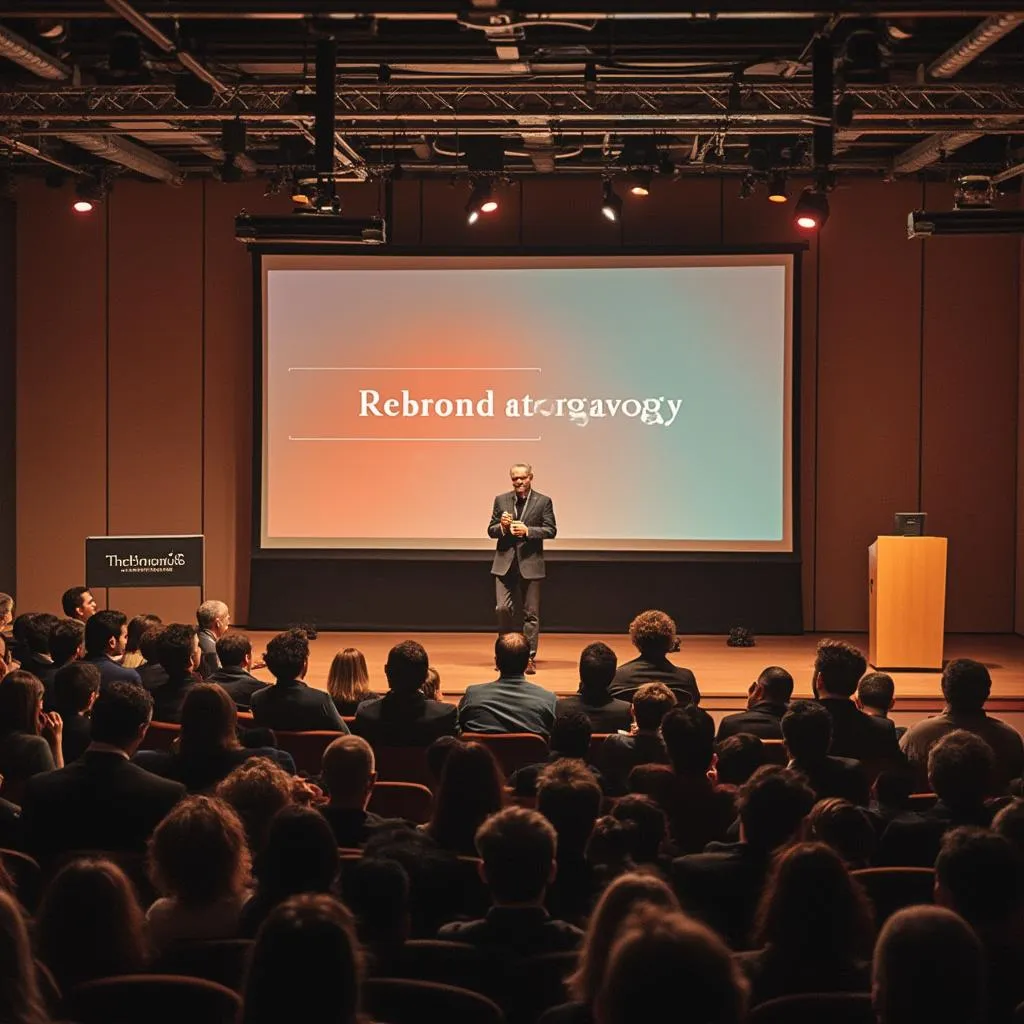 Brand strategy conference keynote presentation