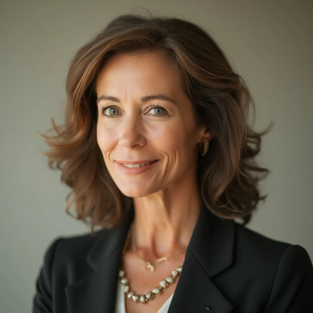 Portrait of Eleanor Jenkins, CEO of Sustainable Futures